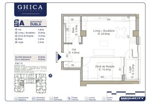 Schița apartament 1