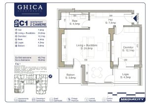 Schița apartament 3