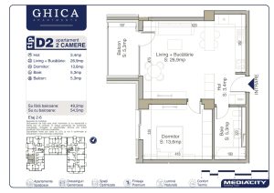 Schița apartament 14