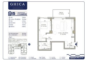Schița apartament 110