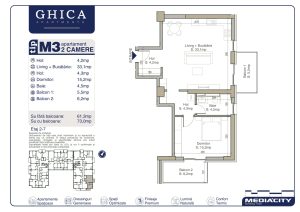 Schița apartament 75