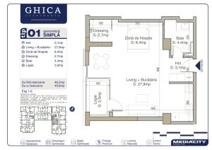 Schița apartament 68